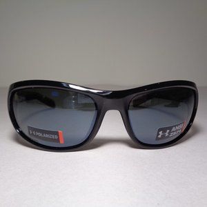 Under Armour CAPTURE Shiny Black New Sunglasses